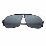Sagittarius Polarized Sunglasses // Black Frame + Black Lens