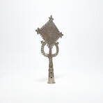 Coptic Ethiopia // Large Silver Processional Cross