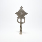 Coptic Ethiopia // Large Silver Processional Cross