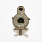 Roman Bronze Oil Lamp // 1st Century AD