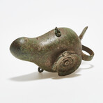 Roman Bronze Oil Lamp // 1st Century AD