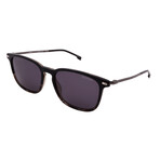 Hugo Boss // Men's Boss1020/S 0X0W Square Sunglasses // Black + Gray