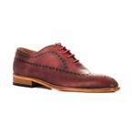 Ornate Perforated Derby Dress Shoe // Multicolor (Euro: 40)