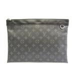 Louis Vuitton // Leather Clutch Bag // Monogram Eclipse // Pre-Owned