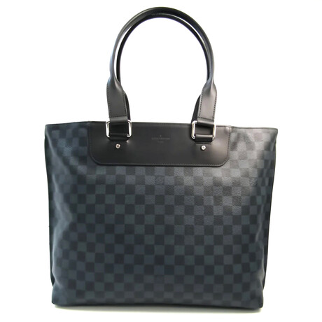 Louis Vuitton // Damier Leather + Canvas Tote Bag // Damier Cobalt // Pre-Owned