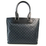 Louis Vuitton // Damier Leather + Canvas Tote Bag // Damier Cobalt // Pre-Owned