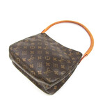 Louis Vuitton // Monogram Leather Top-Handle Shoulder Bag // Brown // Pre-Owned