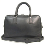 Louis Vuitton // Utah Leather Briefcase Handbag // Basalt // Pre-Owned