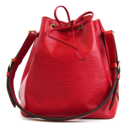 Louis Vuitton // Epi Leather Bucket Bag // Castilian Red // Pre-Owned