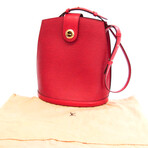 Louis Vuitton // Epi Leather Shoulder Bag // Castilian Red // Pre-Owned
