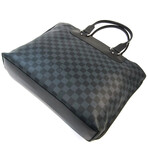 Louis Vuitton // Damier Leather + Canvas Tote Bag // Damier Cobalt // Pre-Owned