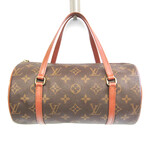 Louis Vuitton // Monogram Leather Baguette Handbag // Brown // Pre-Owned