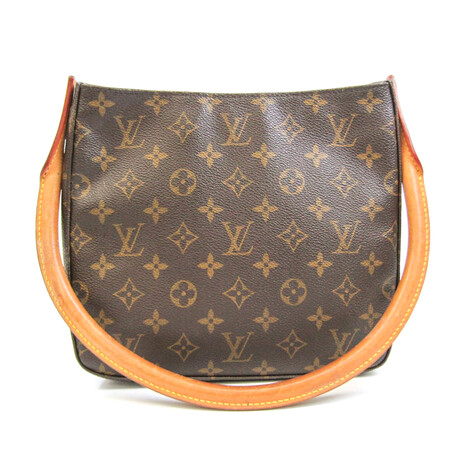Louis Vuitton // Monogram Leather Top-Handle Shoulder Bag // Brown // Pre-Owned