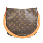 Louis Vuitton // Monogram Leather Top-Handle Shoulder Bag // Brown // Pre-Owned