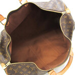 Louis Vuitton // Monogram Leather Boston Bag // Brown // Pre-Owned