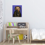 Pets Rock™ Rap // Graphic Art on Wrapped Canvas Wall Art