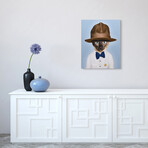 Pets Rock™ Purrell // Graphic Art on Wrapped Canvas Wall Art