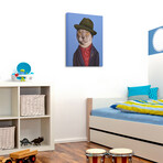 Pets Rock™ Mr. Mercury // Graphic Art on Wrapped Canvas Wall Art