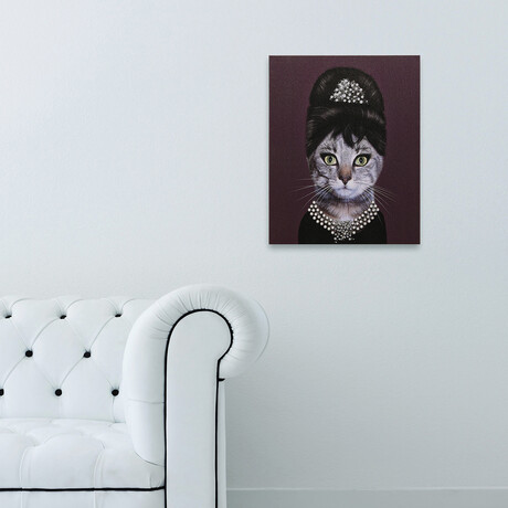 Pets Rock™ Breakfast // Graphic Art on Wrapped Canvas Wall Art