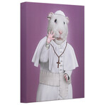 Pets Rock™ Church // Graphic Art on Wrapped Canvas Wall Art