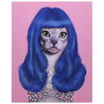 Pets Rock™ Gurl // Graphic Art on Wrapped Canvas Wall Art
