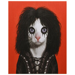 Pets Rock™ Shock Rock // Graphic Art on Wrapped Canvas Wall Art