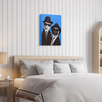 Pets Rock™ Brothers // Graphic Art on Wrapped Canvas Wall Art