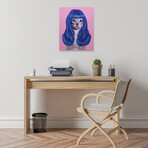 Pets Rock™ Gurl // Graphic Art on Wrapped Canvas Wall Art
