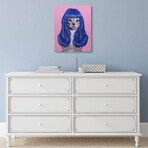 Pets Rock™ Gurl // Graphic Art on Wrapped Canvas Wall Art