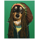 Pets Rock™ Reggae // Graphic Art on Wrapped Canvas Wall Art