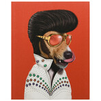 Pets Rock™ Vegas // Graphic Art on Wrapped Canvas Wall Art