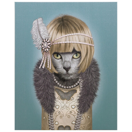 Pets Rock™ Daisy // Graphic Art on Wrapped Canvas Wall Art