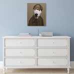 Pets Rock™ Detective // Graphic Art on Wrapped Canvas Wall Art