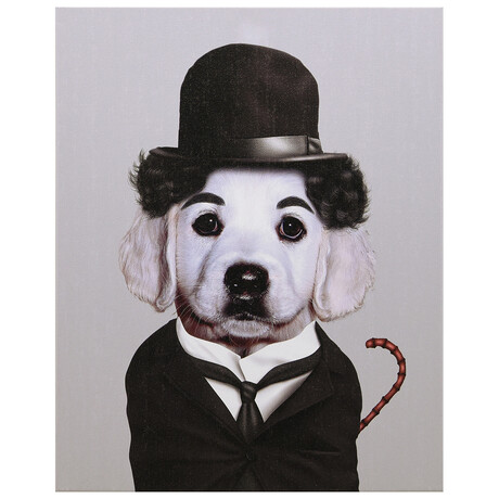 Pets Rock™ Tramp // Graphic Art on Wrapped Canvas Wall Art