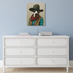 Pets Rock™ Cowboy // Graphic Art on Wrapped Canvas Wall Art