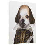 Pets Rock™ Shakespeare // Graphic Art on Wrapped Canvas Wall Art