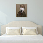 Pets Rock™ Detective // Graphic Art on Wrapped Canvas Wall Art