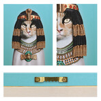 Pets Rock™ Cleopatra // Graphic Art on Wrapped Canvas Wall Art