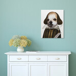 Pets Rock™ Shakespeare // Graphic Art on Wrapped Canvas Wall Art