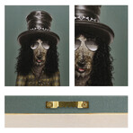 Pets Rock™ Gnash // Graphic Art on Wrapped Canvas Wall Art