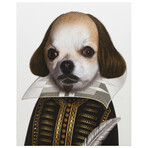 Pets Rock™ Shakespeare // Graphic Art on Wrapped Canvas Wall Art