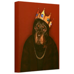 Pets Rock™ Big Doggie // Graphic Art on Wrapped Canvas Wall Art