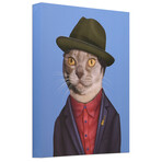 Pets Rock™ Mr. Mercury // Graphic Art on Wrapped Canvas Wall Art