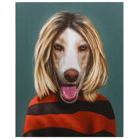 Pets Rock™ Grunge // Graphic Art on Wrapped Canvas Wall Art