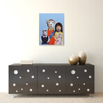 Pets Rock™ Royal Guinea Pigs // Graphic Art on Wrapped Canvas Wall Art