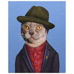 Pets Rock™ Mr. Mercury // Graphic Art on Wrapped Canvas Wall Art