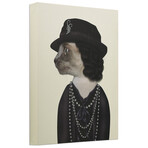 Pets Rock™ Paris // Graphic Art on Wrapped Canvas Wall Art