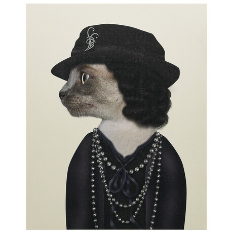 Pets Rock™ Paris // Graphic Art on Wrapped Canvas Wall Art