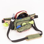 K9 Kompanion Shoulder/Hip Dog Supply Pack (Maroon)