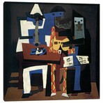 Three Musicians by Pablo Picasso (18"H x 18"W x 0.75"D)